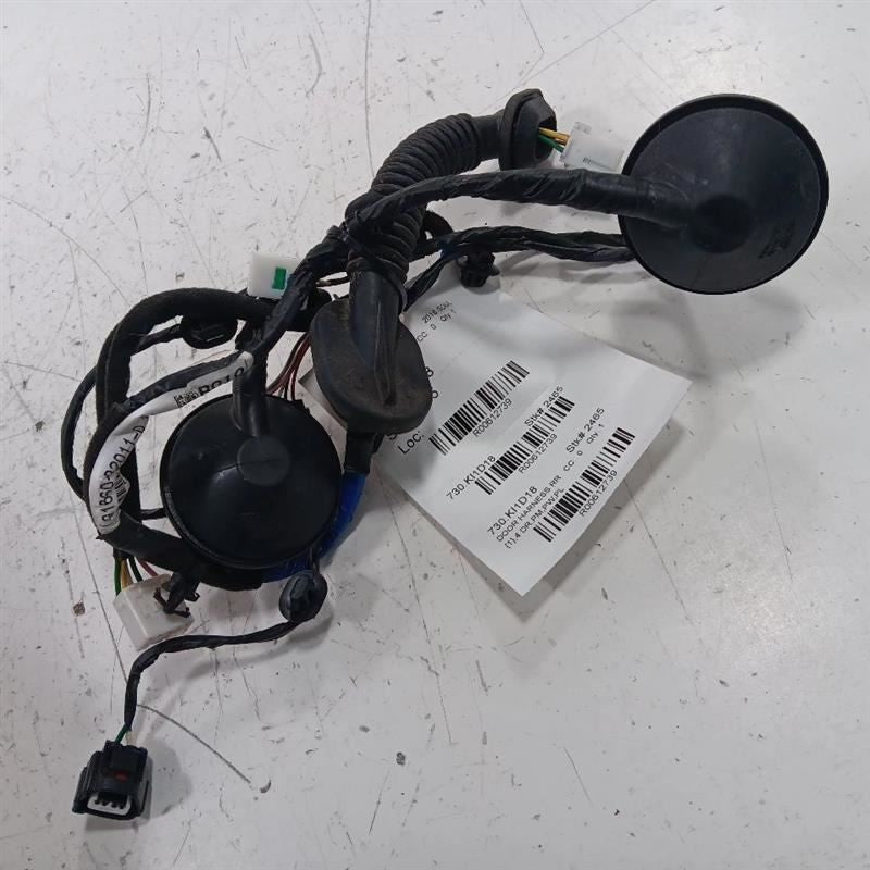 Kia Soul Door Harness Wire Wiring Right Passenger Rear  2017 2018 2019