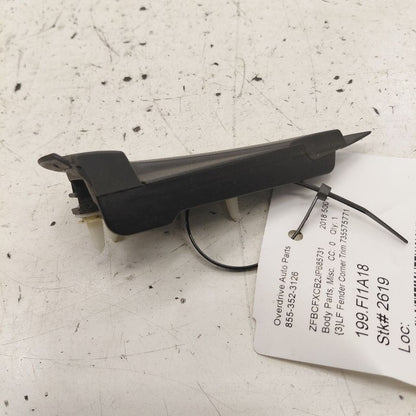2018 Fiat 500 X Model Driver Left Front Fender Corner Trim {735575771}