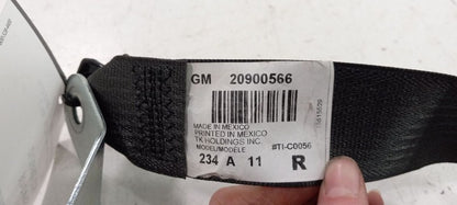 Cadillac CTS Seat Belt Strap Retractor Right Passenger Rear Back 2011 