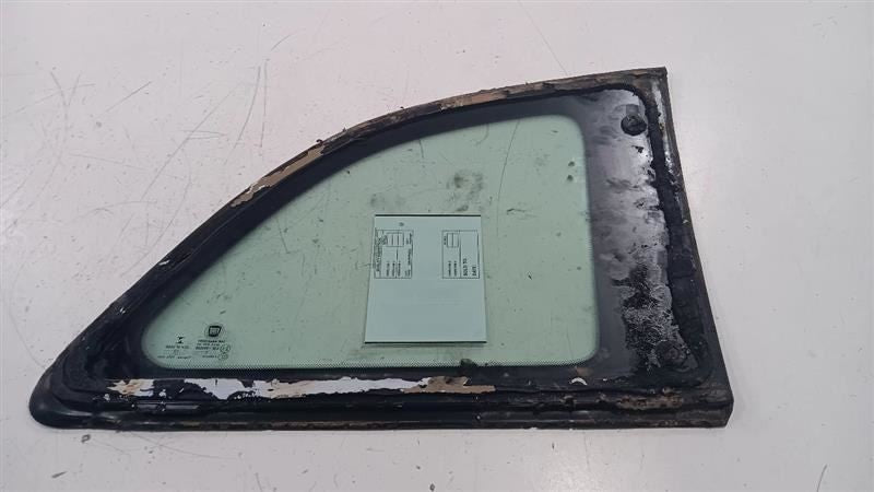 Driver Left Quarter Window Glass Base 2 Door Black Trim Fits 12-17 FIA