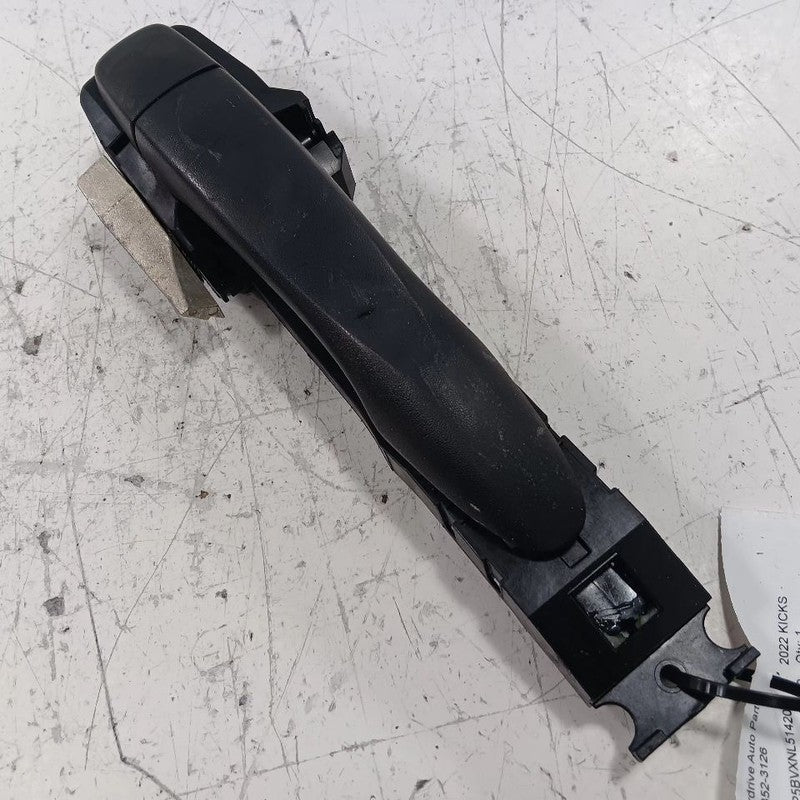 Passenger Right Rear Door Handle Exterior Moulded In Black 18-23 Nissan Kicks