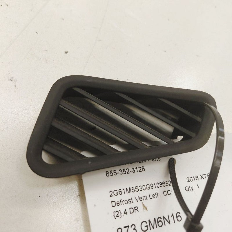 Cadillac XTS Defrost Vent Left Driver Side      2016 2017 2018