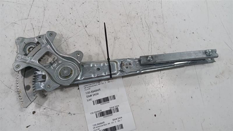 827204BA2A Passenger Rear Window Regulator Electric VIN J Fits 14-20 ROGUE