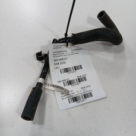 Jeep Renegade Crankcase PCV Valve Hose {05047878AA} 2023 2022 2021 2020