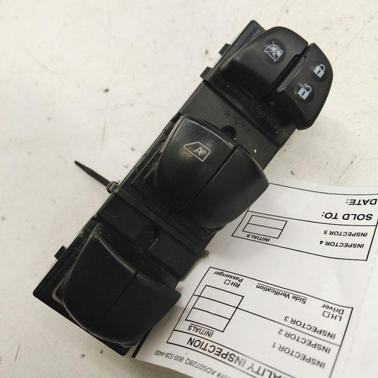 Driver's Front Door Master Lock And Window Switch 14-20 Nissan Rogue O