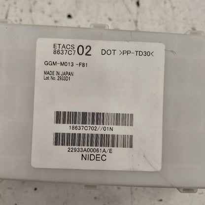 Mitsubishi Mirage Cabin Fuse Box Interior Inner Under Dash  2024 2023 