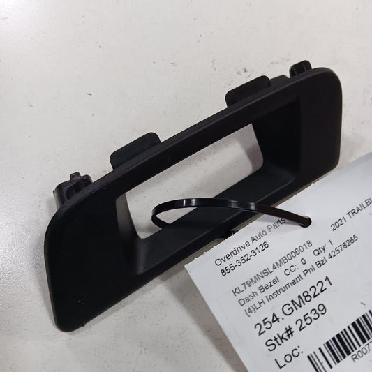 Chevy Trailblazer Driver Side Instrument Panel Bezel Trim {42578265} 2021 2022 