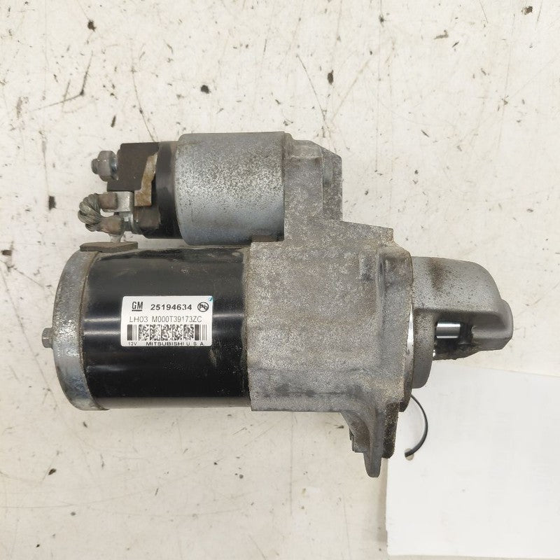 Engine Starter Motor VIN B 8th Digit Opt Luv Fits 13-21 Chevy Trax