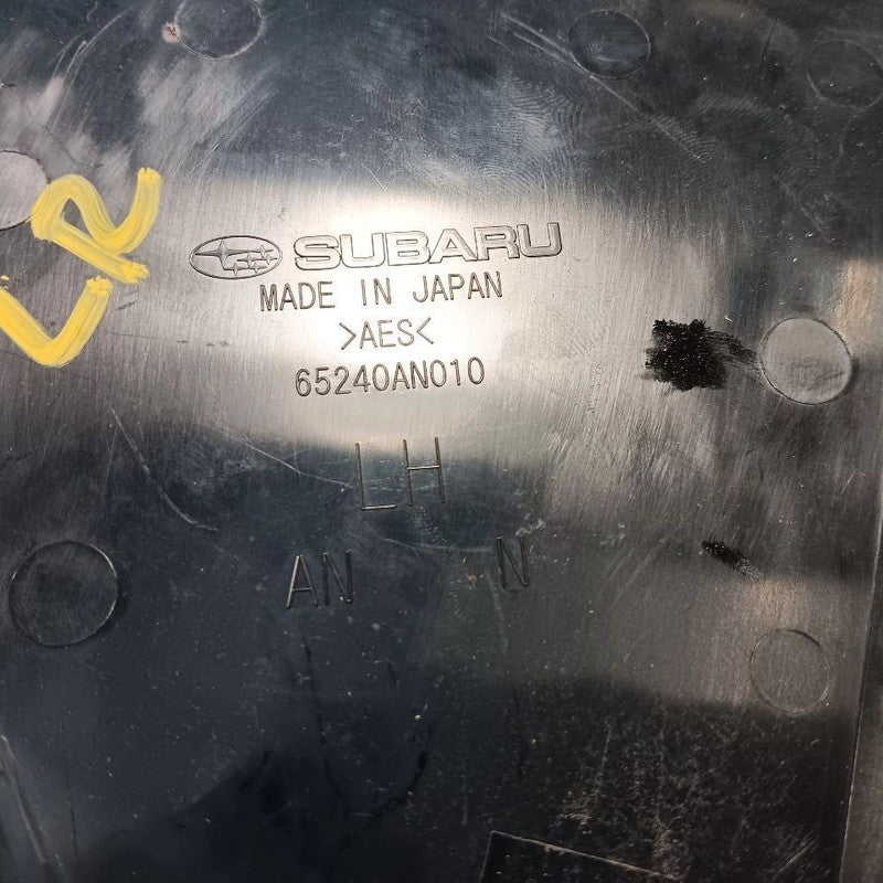 Subaru Legacy Left Rear Quarter Trim Piece  2020 2021 2022 2023 2024 O