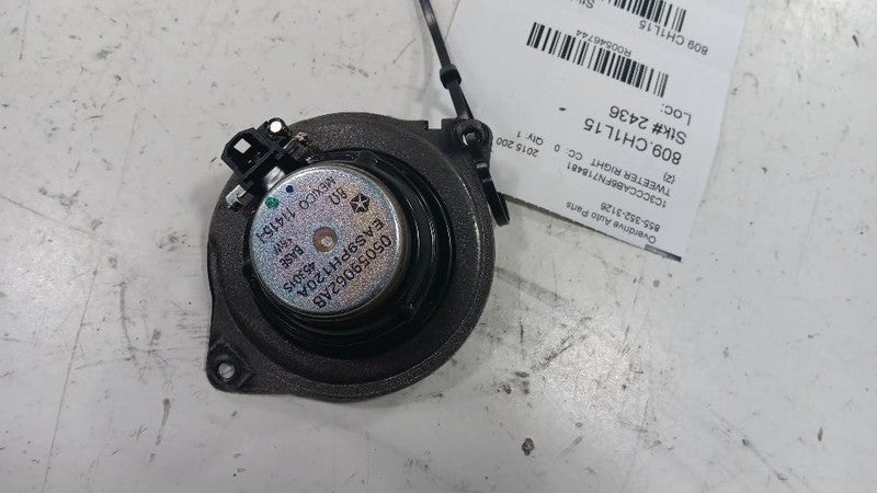 Chrysler 200 Tweeter Right Passenger Tweeter Speaker  2015 2016 2017 O