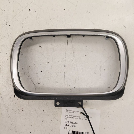 Fiat 500 X Model   Radio Bezel Trim Dash Surround  2016 2017