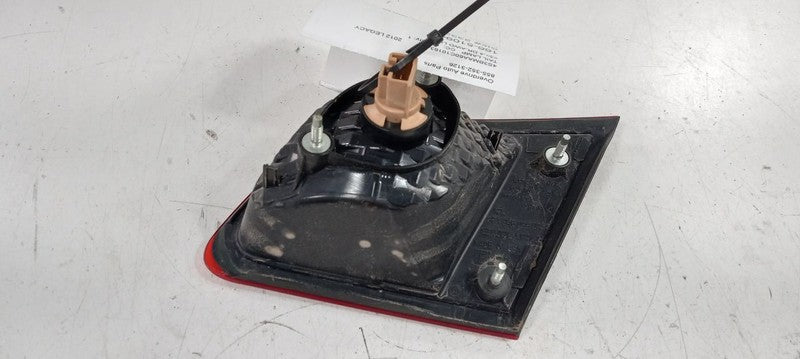 84912AJ03A Driver Left Tail Light Brake Lamp Sedan Lid Mounted Fits 10-14 Subaru Legacy