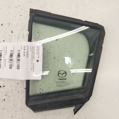 Left Rear Door Vent Glass Window Fits 14-21 Mazda 6