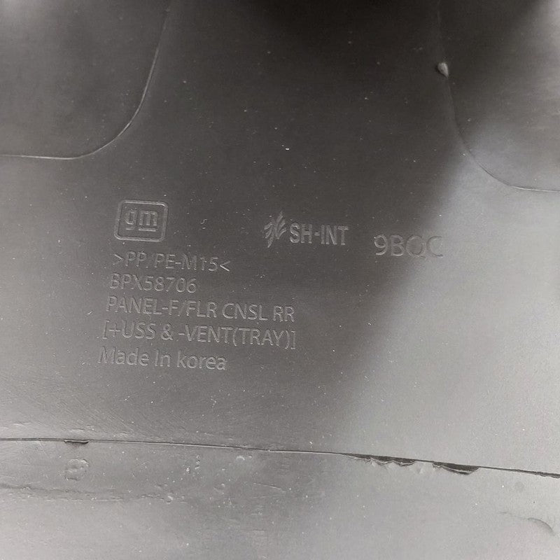 Chevy Trax Center Console Rear End Cap Trim Cover  2025 2024