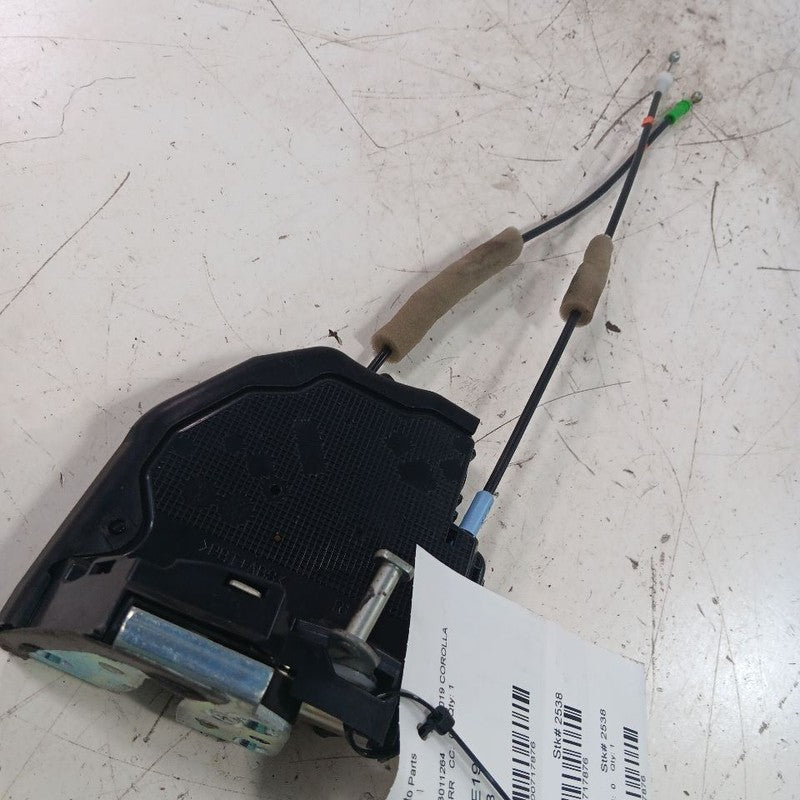 Toyota Corolla Door Latch Lock Right Passenger Rear  2019 2020 2021
