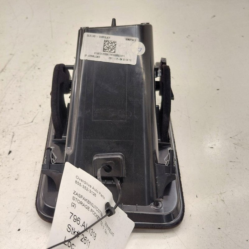 Alfa Romeo Stelvio Storage Pocket  2018 2019 2020 2021