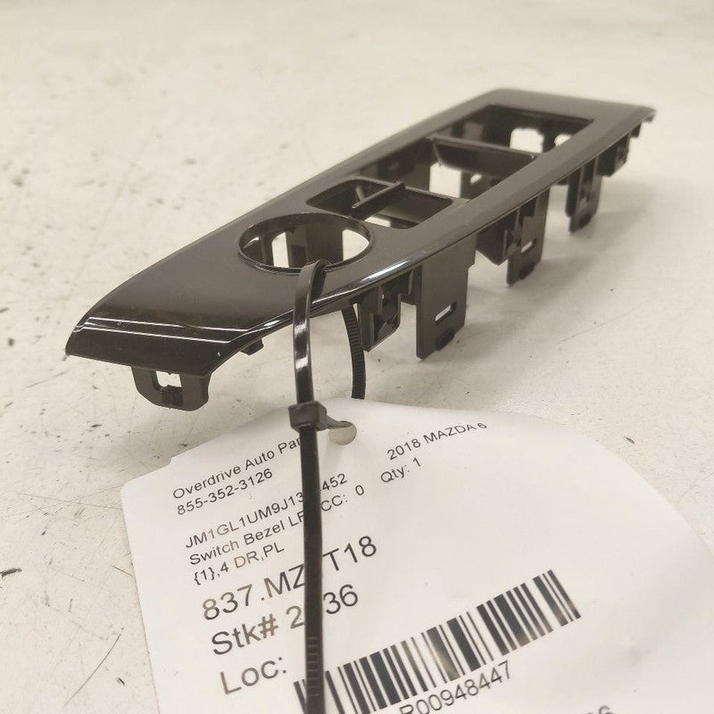 Mazda 6 Window Switch Bezel Trim Left Front 2018 2019 2020 2021