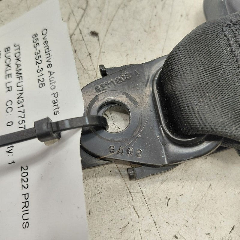Toyota Prius Seat Belt Buckle Latch Left Driver Rear Back  2022 2021 2