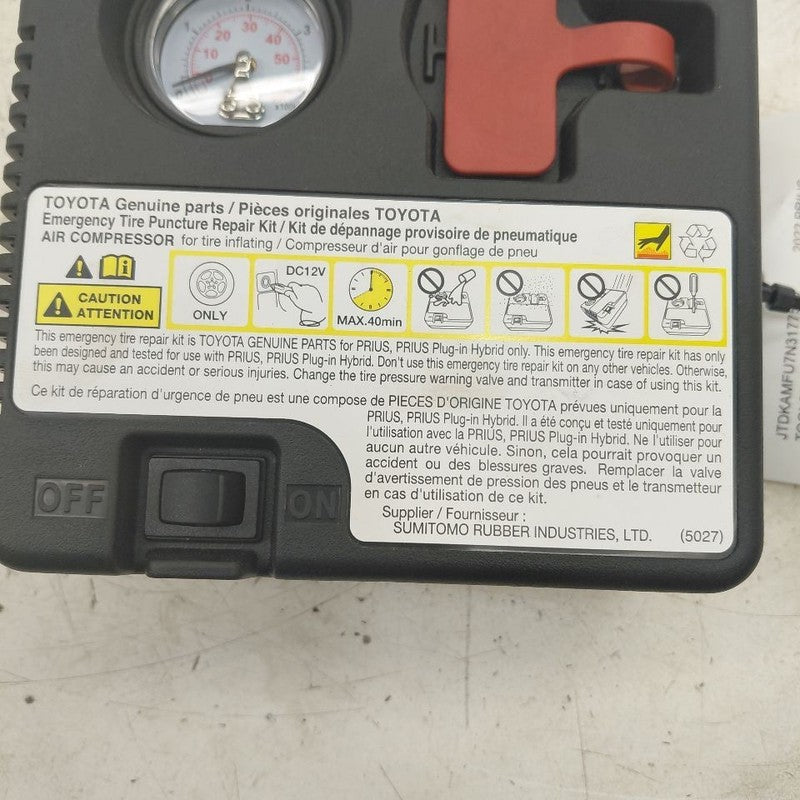 Toyota Prius Emergency Air Compressor  2022 2021 2020