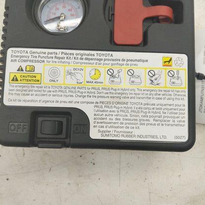 Toyota Prius Emergency Air Compressor  2022 2021 2020