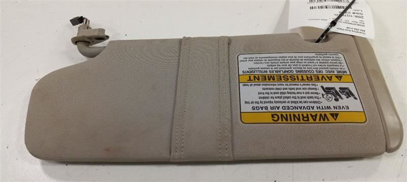 Passenger Right Sun Visor Illuminated Fits 02-05 Subaru Legacy OEM