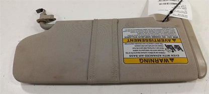Passenger Right Sun Visor Illuminated Fits 02-05 Subaru Legacy OEM