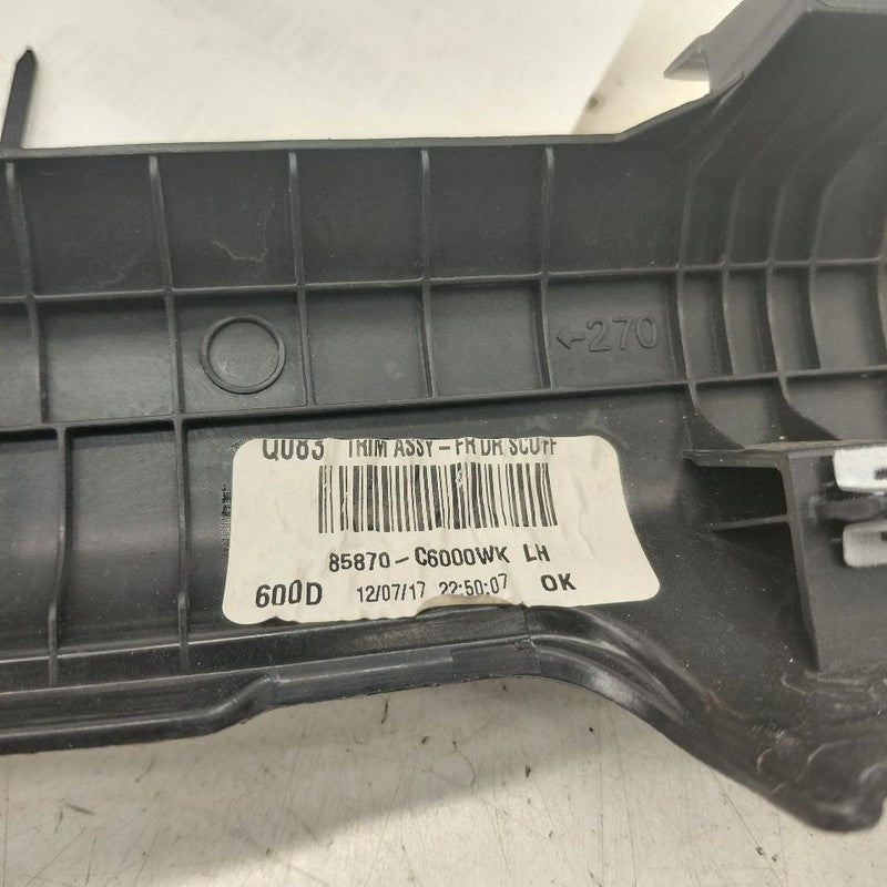 Kia Sorento Sill Trim Plate Door Jam Threshold Left Driver Front  2018
