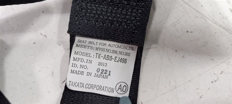 Acura TSX Seat Belt Strap Retractor Right Passenger Rear Back 2014 201