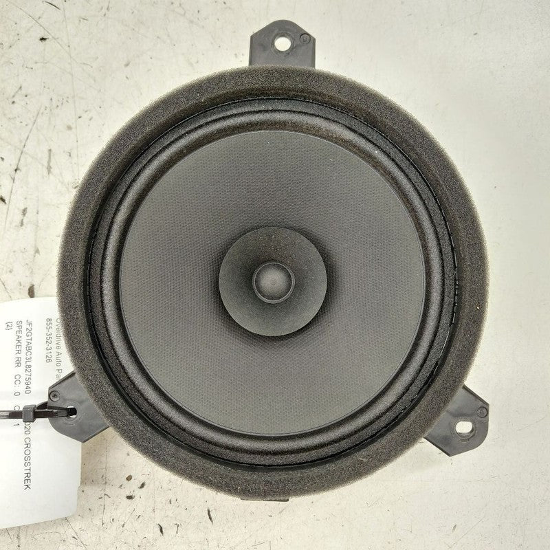 Subaru XV Crosstrek Speaker Right Passenger Rear  2022 2021 2020 2019