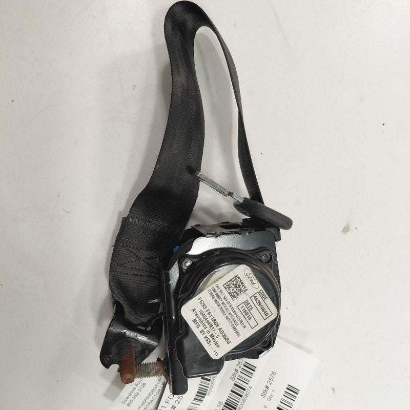 Ford Fusion Seat Belt Strap Retractor Left Driver Rear Back  2016 2015