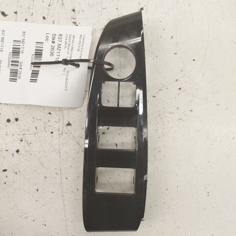 Mazda 6 Window Switch Bezel Trim Left Front 2018 2019 2020 2021