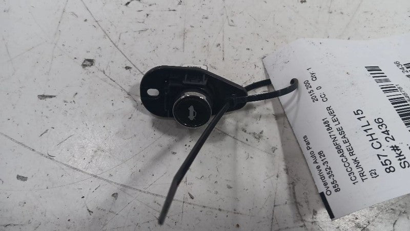 Chrysler 200 Trunk Latch Release Handle Lever Switch  2015 2016 2017