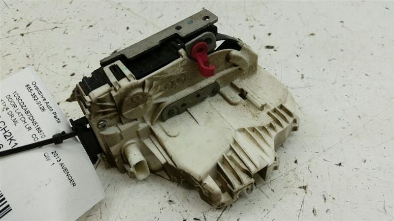 Dodge Avenger Door Latch Lock Left Rear Back OEM 2010 2011 2012 2013 2014