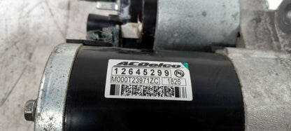 12645299 Engine Starter Motor Base ID 12645299 Fits 12 CTS 
