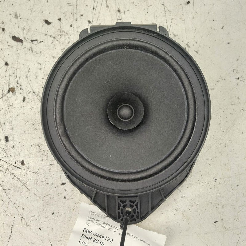 Buick Encore GX Speaker Right Passenger Rear  2022 2023 2024 2025