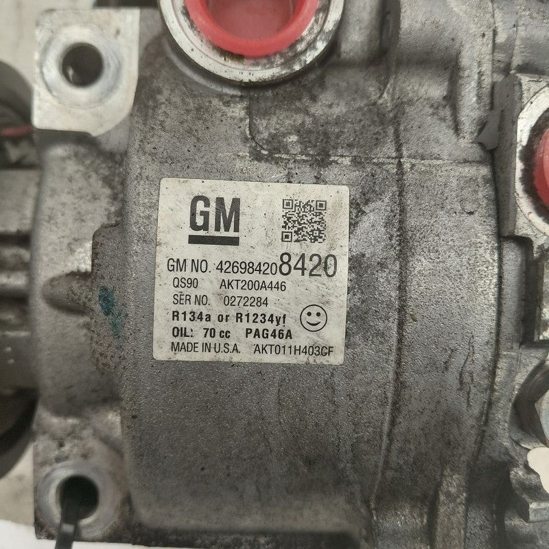 Air Conditioning AC Compressor Fits 13-21 Buick Encore