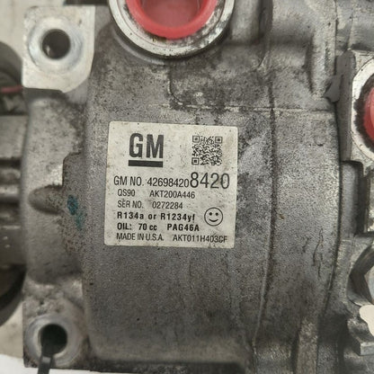 Air Conditioning AC Compressor Fits 13-21 Buick Encore