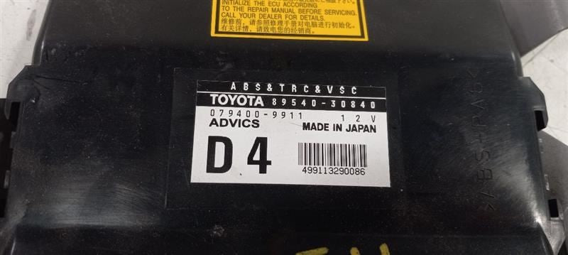 8954030840 ABS Left Hand Engine Compartment AWD Fits 08 LEXUS GS350 