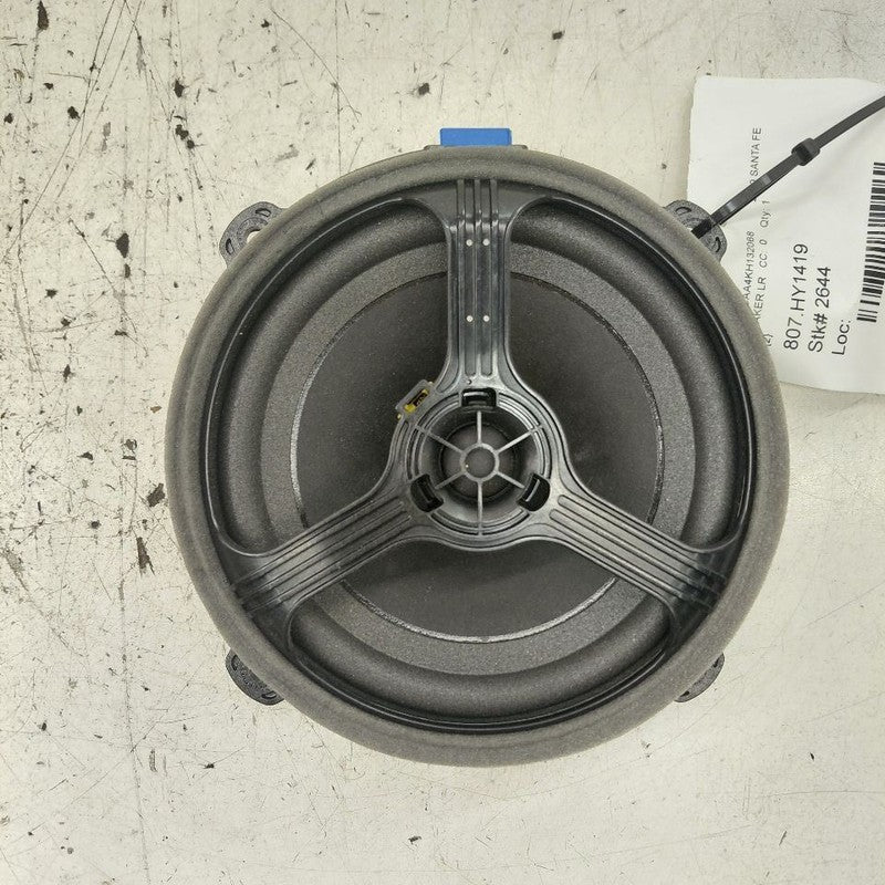 Hyundai Santa Fe Speaker Left Driver Rear  2019 2020