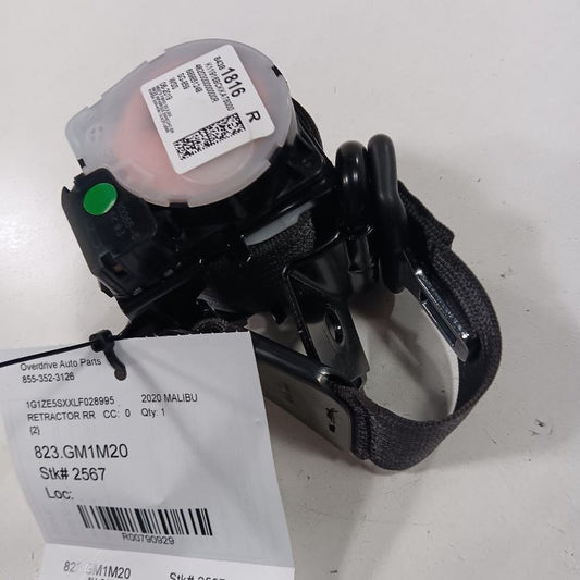 Chevy Malibu Seat Belt Strap Retractor Right Passenger Rear Back 2019 2020 2021 