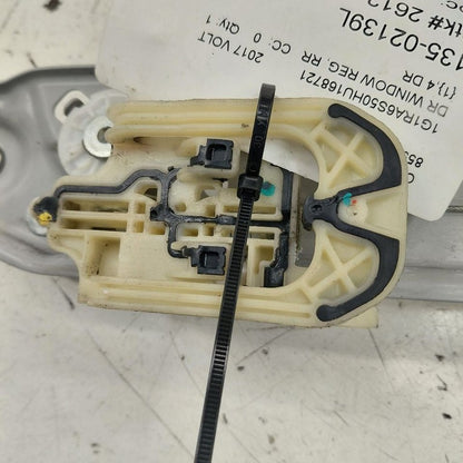 Left Rear Window Regulator Track Fits 16-19 Chevy Volt
