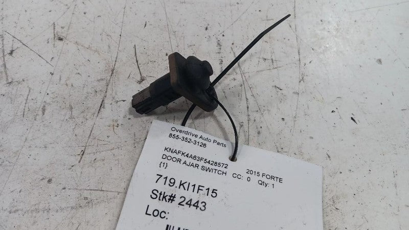 Kia Forte Door Ajar Switch Door Open Dome Light Switch  2014 2015 2016 2017 2018