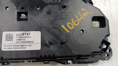 Speedometer Gauge MPH Umn Opt KL9 ID 42573257 Fits 17-18 Buick Encore 