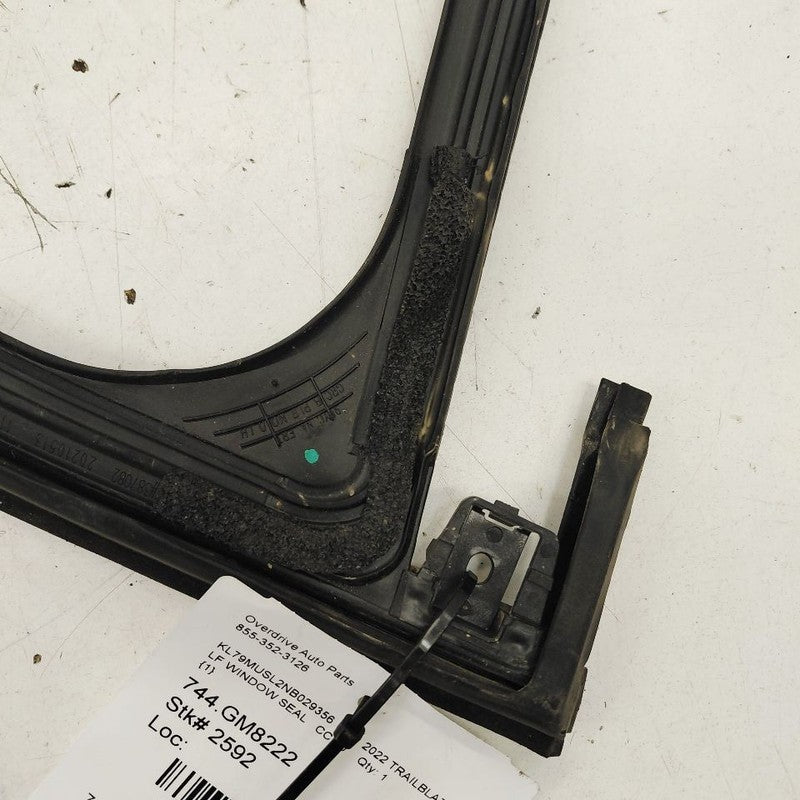 Chevy Trailblazer Door Glass Window Seal Rubber Left Driver Front 2023