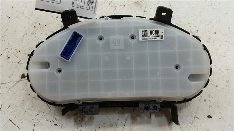 Speedometer MPH US Market With Black Cluster Opt B76 Fits 12 CRUZE OEM