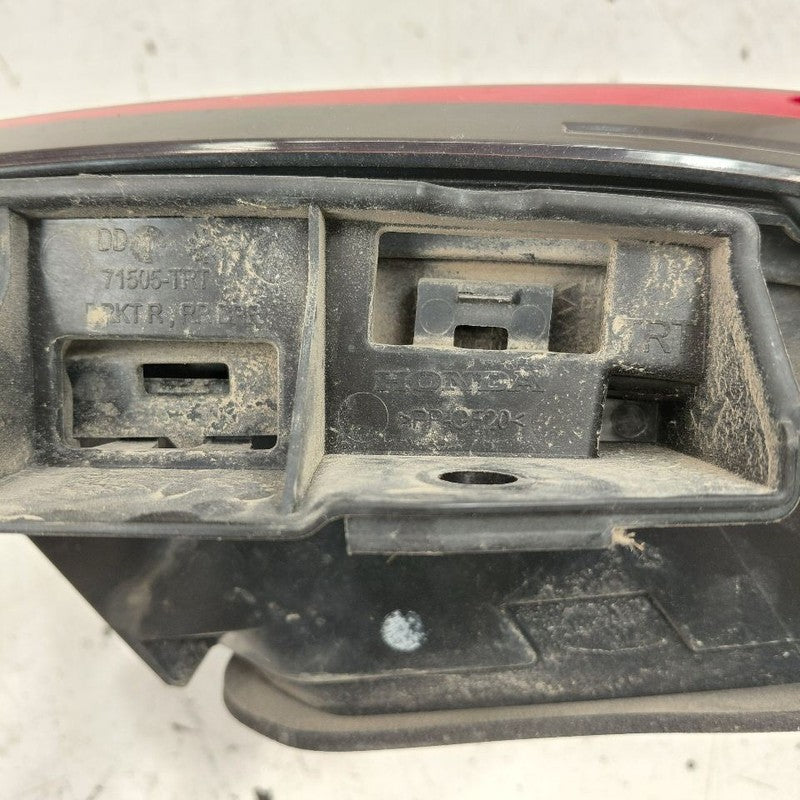 Passenger Right Tail Light Brake Lamp Quarter Panel Mounted 17-19 Hond