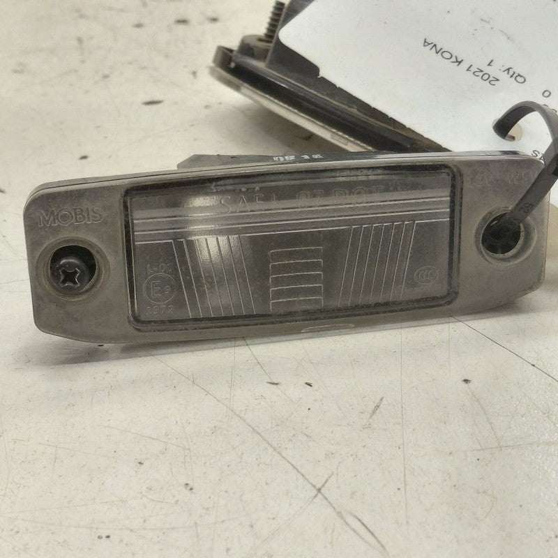 Hyundai Kona License Plate Light Lamp  2021 2020 2019