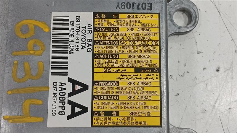 SRS Computer Control Module Fits 07-09 LEXUS LS460 OEM