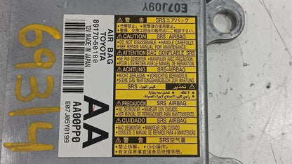 SRS Computer Control Module Fits 07-09 LEXUS LS460 OEM
