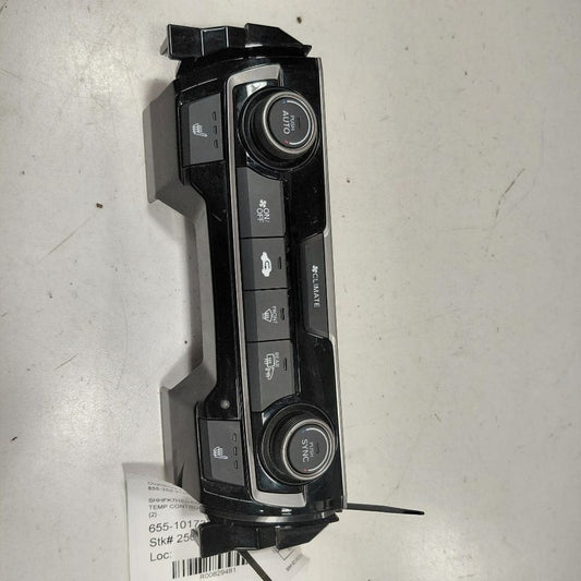 Temperature Control With AC Europe Built Hatchback Fits 17-18 Honda Ci